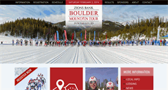 Desktop Screenshot of bouldermountaintour.com
